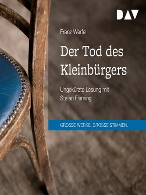 cover image of Der Tod des Kleinbürgers